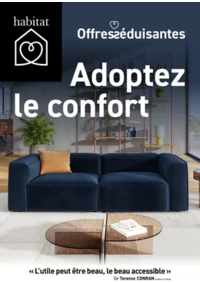 Prospectus Habitat Paris La Défense - Puteaux : Adoptez le confort