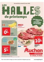 Prospectus Auchan Supermarché : les Halles de printemps