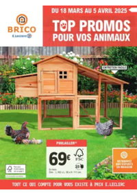 Prospectus Brico E.Leclerc PARTHENAY : Trafic Animalerie 3