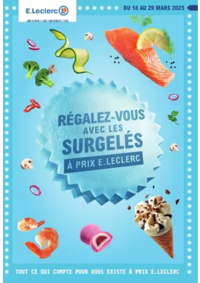 Prospectus E.Leclerc ARES : SURGELES - DIGITALE - MIXTE