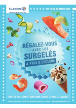 Prospectus E.Leclerc : SURGELES - DIGITALE - MIXTE