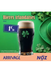 Prospectus Noz Vitré : Bières irlandaises