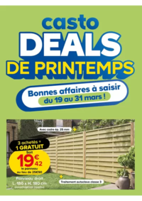 Prospectus Castorama ANTIBES : Deals de Printemps