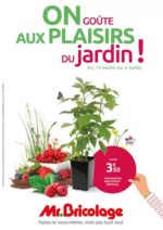 Promos et remises  : ON GOÛTE AUX PLAISIRS DU jardin !