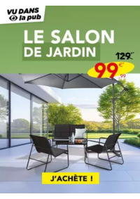 Prospectus Stokomani École-Valentin : Le salon de jardin