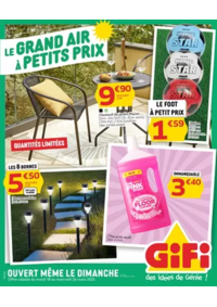 Prospectus Gifi MONTAUBAN 1061 RUE HENRY DUNANT ZONE SAPIAC : Le grand air à petits prix