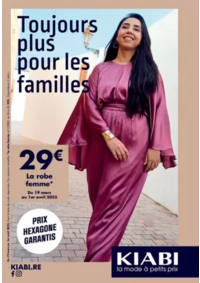 Prospectus Kiabi BERNAY : Toujours plus pour les familles