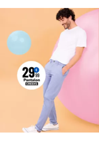 Prospectus La Halle YZEURE 170 C ROUTE DE LYON : 29,99€ le pantalon homme, 25,99€ le chino femme