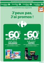 Prospectus Carrefour : J'PEUX PAS, J'AI PROMO ! DU 25 MARS AU DIMANCHE 6 AVRIL