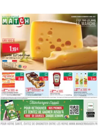 Prospectus Supermarchés Match Jarny : C'EST TOUS LES JOURS LE MARCHÉ