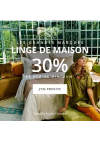 Prospectus Yves Delorme ROUEN : SouffleLigne de maison -30%