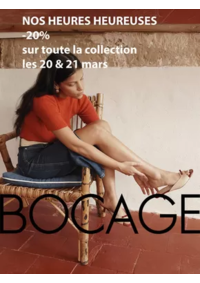 Prospectus Bocage GRENOBLE : -20% sur toute la collection