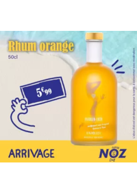 Prospectus Noz Guingamp : Rhum orange