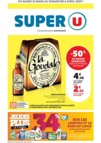 Prospectus Super U VOUILLE : Catalogue Super U