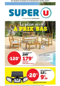 Prospectus Super U ARC SUR TILLE : Plein air