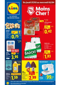 Prospectus Lidl Montluçon - Av Jules Guesde : Faites vos courses sans vous ruiner en profitant de nombreuses promotions chez Lidl !