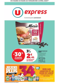 Prospectus U Express STRASBOURG - Rue des Jésuites : Catalogue U Express