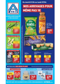 Prospectus Aldi Othis : Nos arrivages pour même pas 1€