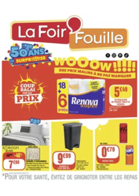 Prospectus La Foir'Fouille Marly Centre Commercial Leclerc ZAC de Bellefontaine : Des prix malins à ne pas manquer