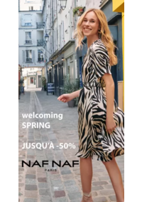 Prospectus NAFNAF ANGERS : Welcoming SPRING JUSQU’À -50%