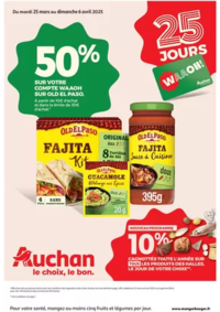 Prospectus Auchan BUCHELAY : Les 25 jours Waaoh, spécial XXL