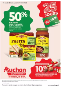 Prospectus Auchan Supermarché Paris 12 Reuilly : Les 25 jours Waaoh, spécial XXL dans votre super