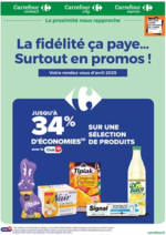 Prospectus Carrefour Express : LA FIDELITE, CA PAYE... SURTOUT EN PROMOS EN AVRIL !