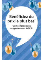 Prospectus Jysk : Offres exceptionnelles