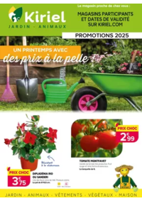 Prospectus Kiriel ORADOUR SUR VAYRES : PROMOTIONS PRINTEMPS II 2025 - 12 PAGES