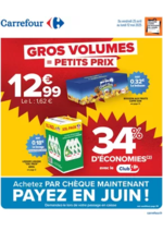 Prospectus Carrefour Contact : GROS VOLUMES = PETITS PRIX