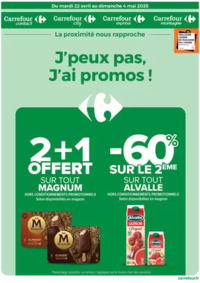 Prospectus Carrefour Express Grandpré : J'PEUX PAS, J'AI PROMOS DU 22 AVRIL AU 4 MAI 2025