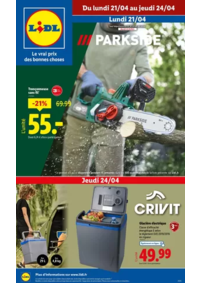 Prospectus Lidl CHAMPIGNY SUR MARNE : Ne manquez pas les ventes de jardinage et textile ce jeudi chez Lidl