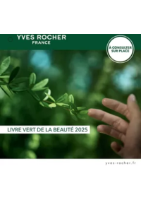 Prospectus Yves Rocher Bellegarde : LIVRE VERT DE LA BEAUTÉ 2025