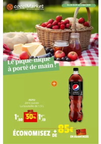 Prospectus CocciMarket FLAMANVILLE : Le pique-nique à porté de main !