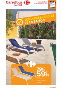 Prospectus Carrefour Market TENCE : LES INDISPENSABLES DE LA SAISON