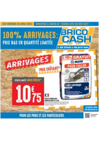 Prospectus Brico Cash CONCARNEAU : Venez profitez des nouveaux arrivages Brico Cash !