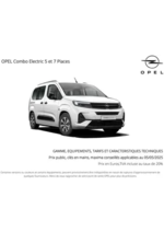 Promos et remises  : Opel Combo Electric