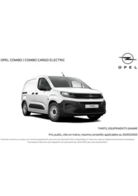 Prospectus Distributeur OPEL MATHIEU AUTOMOBILES SARL SAULT-LES-RETHEL : Opel Combo Cargo