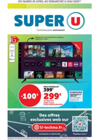 Prospectus Super U L'AIGUILLON SUR MER : Catalogue SUPER U