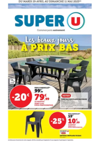 Prospectus Super U SISTERON : Les beaux jours !