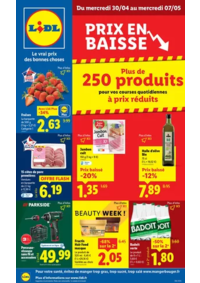 Prospectus Lidl LANGEAC : Faites des économies et profitez de réductions sur une large sélection de produits !