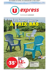 Prospectus U Express Tulette : Les beaux jours !