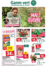 Prospectus Gamm vert MONTREJEAU : MAI FLEURI