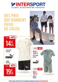 Prospectus Intersport LUXEUIL LES BAINS : Des prix qui donnent envie de soleil