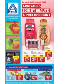 Prospectus Aldi Ambert : Arrivages soin et beauté à prix discount
