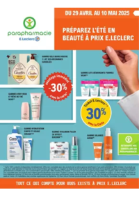 Prospectus Parapharmacie E.Leclerc LISIEUX : Prospectus Mai