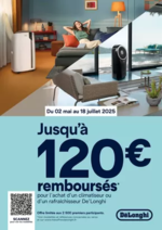 Promos et remises  : DELONGHI CLIMATISEUR ET RAFRAICHISSEUR