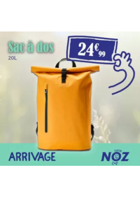 Prospectus NOZ Saint-Étienne-lès-Remiremont : Sac à dos