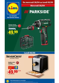 Prospectus Lidl ST POL SUR TERNOISE : Parkside est de retour en supermarché ! Ne manquez pas nos offres !
