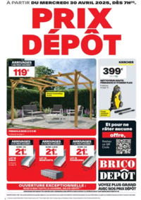 Prospectus Brico Dépôt PETITE FORET : Voyez plus grand avec nos prix dépôt !